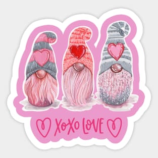 The Love Gnomes Sticker